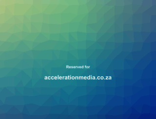 accelerationmedia.co.za screenshot