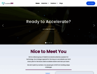 accelerize360.com screenshot