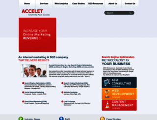 accelet.com screenshot
