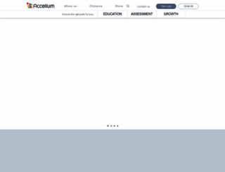 accelium.com screenshot