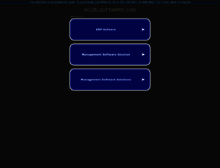 accelsoftware.com screenshot