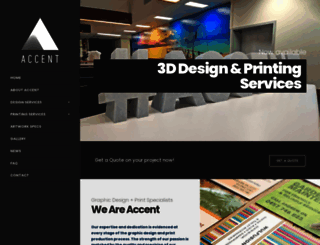 accent.com.au screenshot