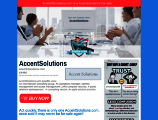 accentsolutions.com screenshot