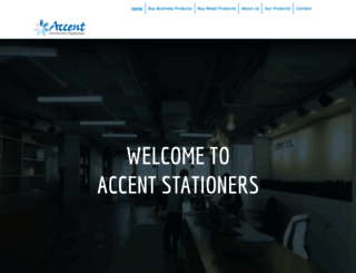 accentstationers.co.uk screenshot