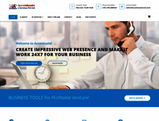 accentuatecircle.com screenshot