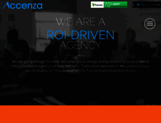 accenza.com screenshot