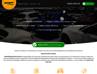 accept-car-finance.co.uk screenshot