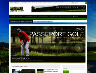 accesgolf.com screenshot