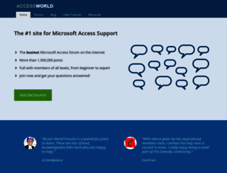 access-programmers.co.uk screenshot