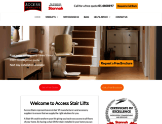 access-stairlifts.ie screenshot