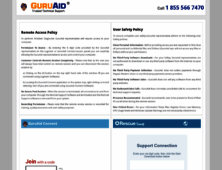 access.guruaid.com screenshot