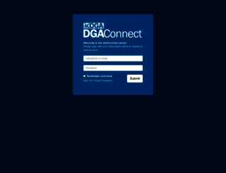 access.mydga.com screenshot