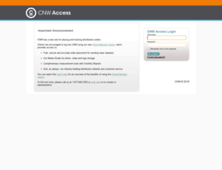 access.newswire.ca screenshot