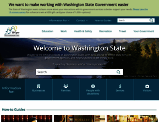 access.wa.gov screenshot