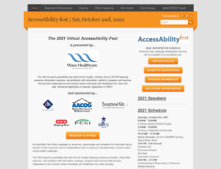 accessabilityfest.com screenshot