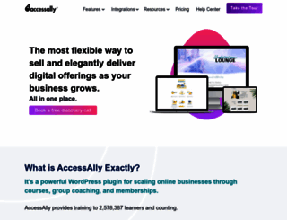 accessally.com screenshot