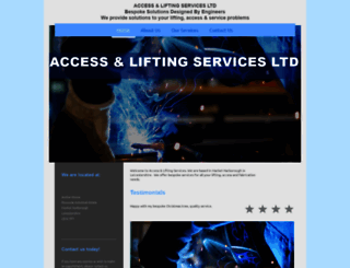 accessandliftingservices.com screenshot