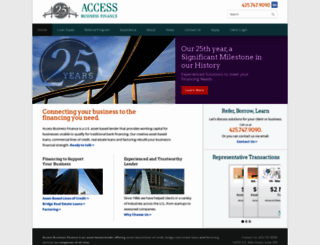 accessbusinessfinance.com screenshot