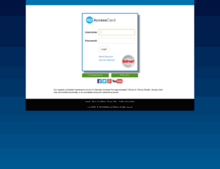 accesscard.ep.com screenshot