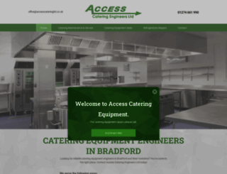 accesscateringengineers.co.uk screenshot