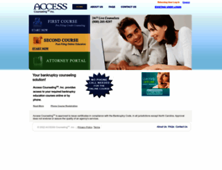accesscounseling.com screenshot