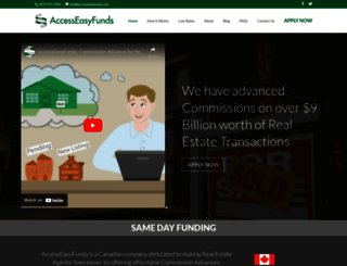 accesseasyfunds.com screenshot