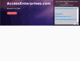 accessenterprises.com screenshot