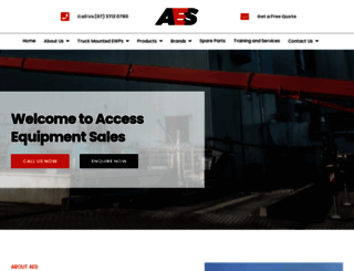 accessequipmentsales.com.au screenshot