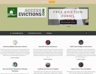accessevictions.com screenshot