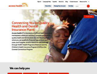 accesshealthct.com screenshot