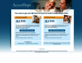 accesshope.net screenshot