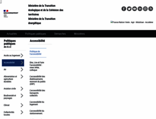 accessibilite.gouv.fr screenshot