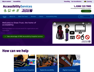 accessibility-services.co.uk screenshot