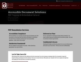 accessible-docs.com screenshot