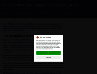 accessiblecountryside.org.uk screenshot