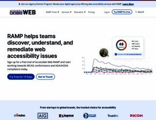 accessibleweb.com screenshot