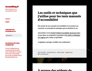 accessiblog.fr screenshot