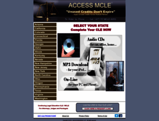 accessmcle.com screenshot