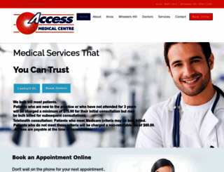 accessmedical.com.au screenshot
