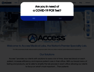 accessmedlab.com screenshot