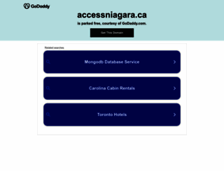 accessniagara.ca screenshot