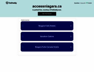 accessniagara.ca screenshot