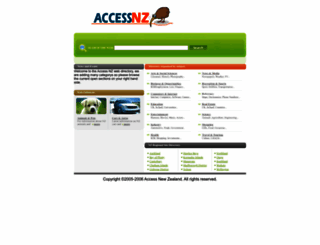 accessnz.co.nz screenshot