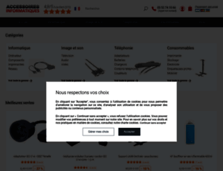 accessoires-informatiques.com screenshot