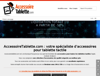 accessoiretablette.com screenshot