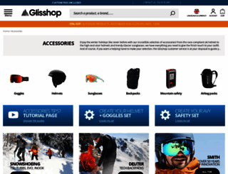 accessories.glisshop.co.uk screenshot