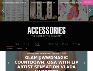 accessoriesmagazine.com screenshot