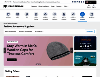 accessory.fibre2fashion.com screenshot
