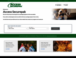 accesssecurepak.com screenshot