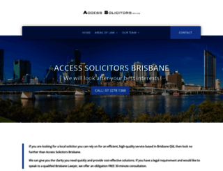 accesssolicitors.com.au screenshot